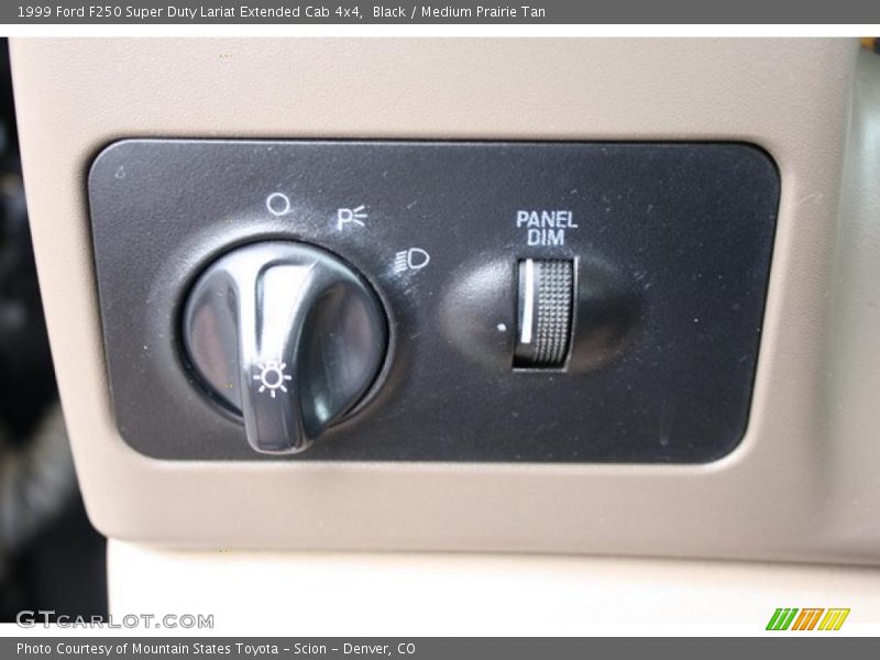 Black / Medium Prairie Tan 1999 Ford F250 Super Duty Lariat Extended Cab 4x4