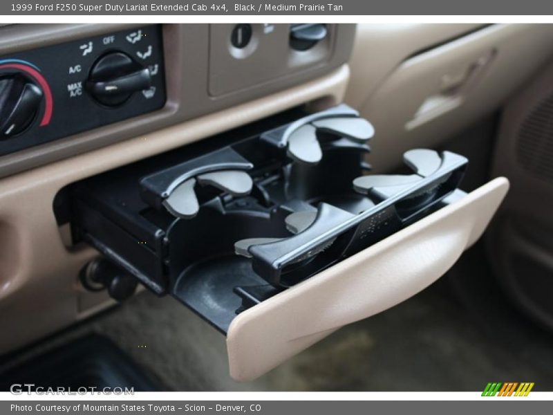 Black / Medium Prairie Tan 1999 Ford F250 Super Duty Lariat Extended Cab 4x4