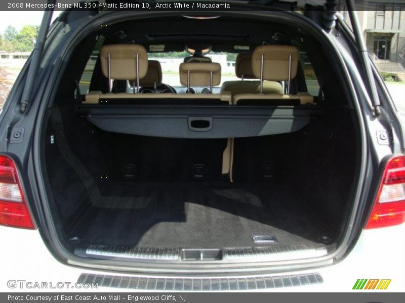 Arctic White / Macadamia 2008 Mercedes-Benz ML 350 4Matic Edition 10