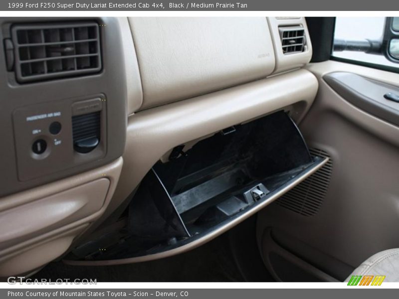 Black / Medium Prairie Tan 1999 Ford F250 Super Duty Lariat Extended Cab 4x4