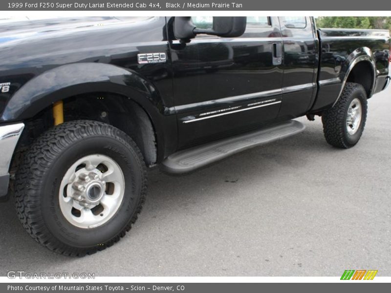 Black / Medium Prairie Tan 1999 Ford F250 Super Duty Lariat Extended Cab 4x4