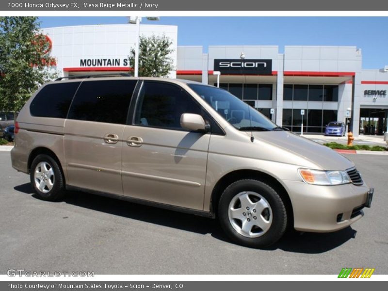 Mesa Beige Metallic / Ivory 2000 Honda Odyssey EX