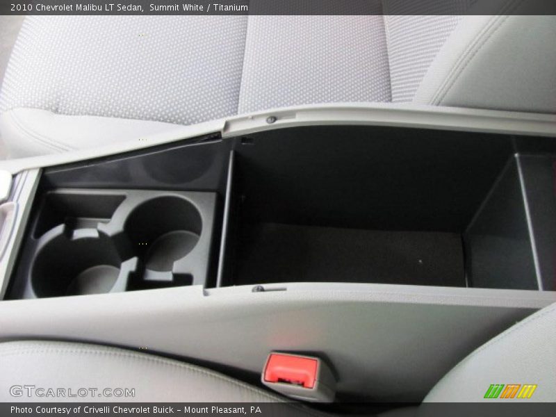Summit White / Titanium 2010 Chevrolet Malibu LT Sedan