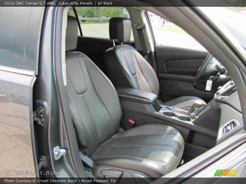 Cyber Gray Metallic / Jet Black 2010 GMC Terrain SLT AWD