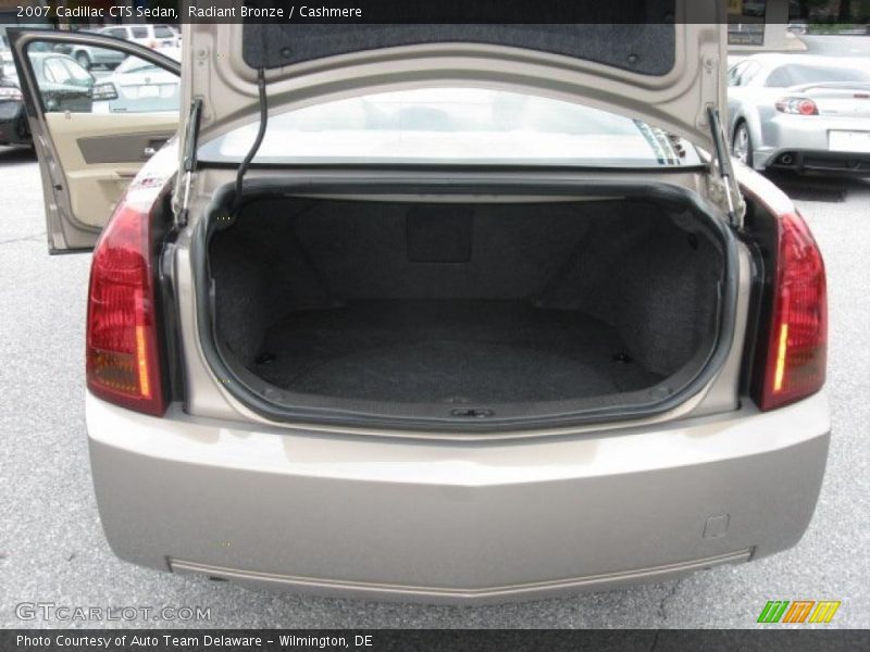 Radiant Bronze / Cashmere 2007 Cadillac CTS Sedan