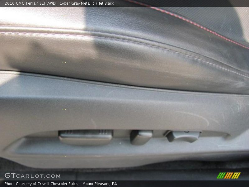Cyber Gray Metallic / Jet Black 2010 GMC Terrain SLT AWD