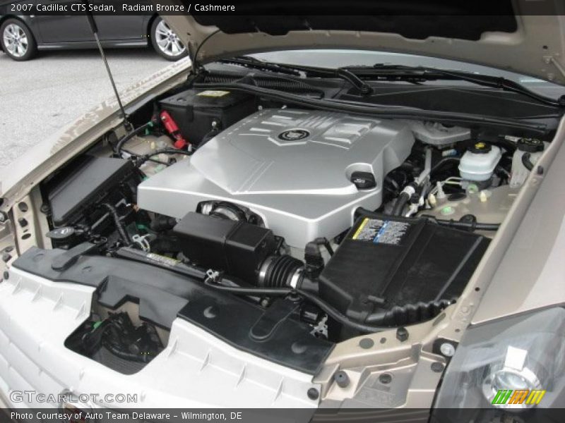 Radiant Bronze / Cashmere 2007 Cadillac CTS Sedan
