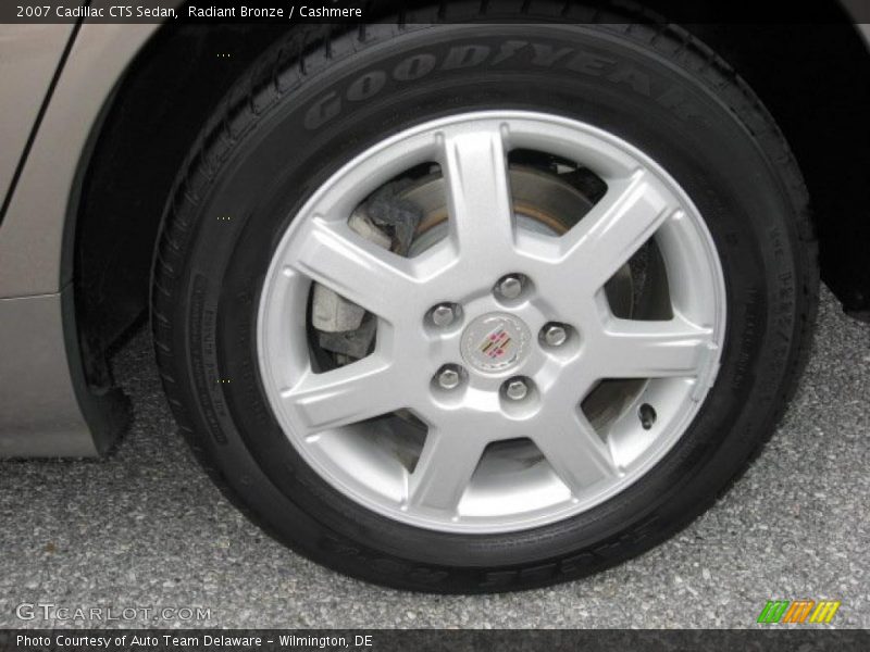 Radiant Bronze / Cashmere 2007 Cadillac CTS Sedan