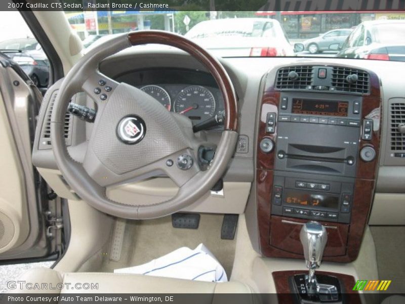 Radiant Bronze / Cashmere 2007 Cadillac CTS Sedan