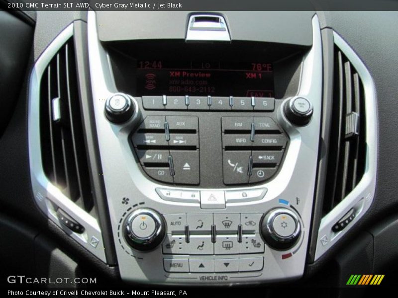 Cyber Gray Metallic / Jet Black 2010 GMC Terrain SLT AWD