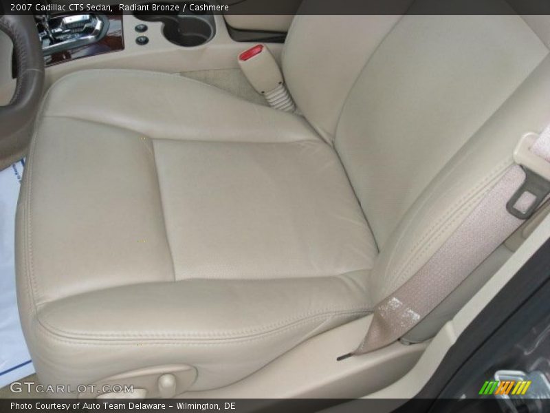 Radiant Bronze / Cashmere 2007 Cadillac CTS Sedan