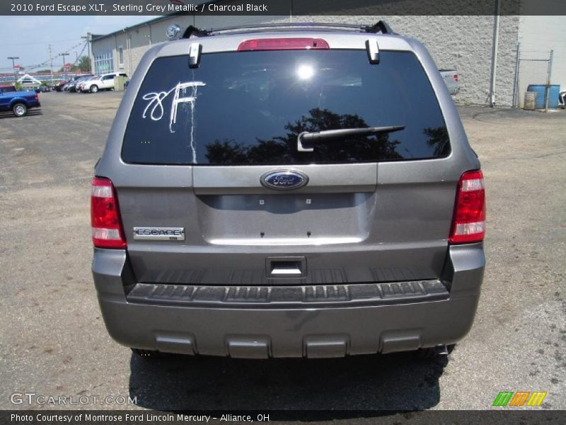Sterling Grey Metallic / Charcoal Black 2010 Ford Escape XLT