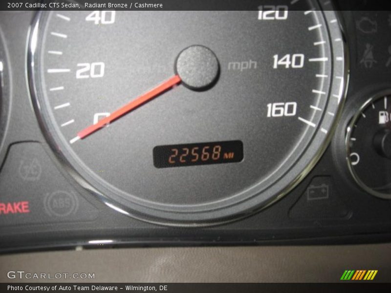 Radiant Bronze / Cashmere 2007 Cadillac CTS Sedan