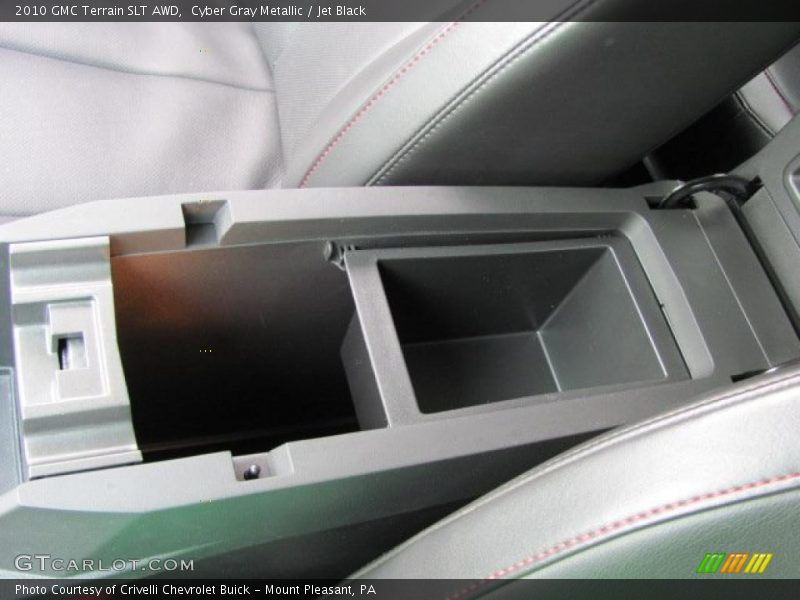 Cyber Gray Metallic / Jet Black 2010 GMC Terrain SLT AWD