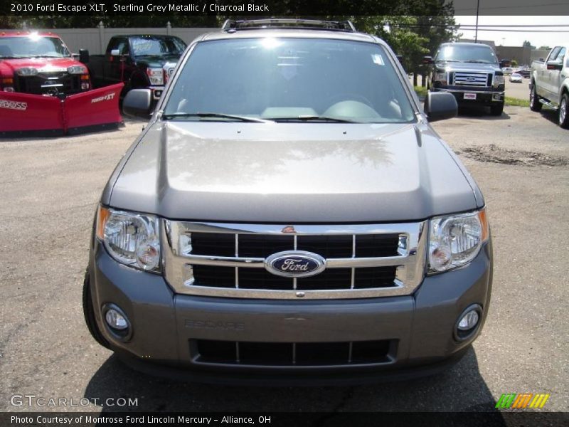 Sterling Grey Metallic / Charcoal Black 2010 Ford Escape XLT