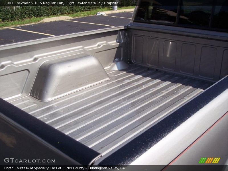 Light Pewter Metallic / Graphite 2003 Chevrolet S10 LS Regular Cab