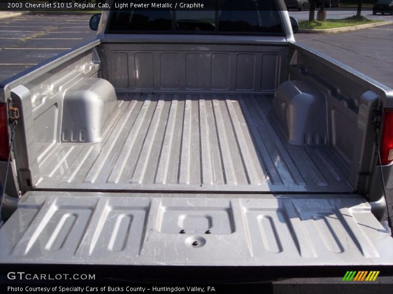 Light Pewter Metallic / Graphite 2003 Chevrolet S10 LS Regular Cab