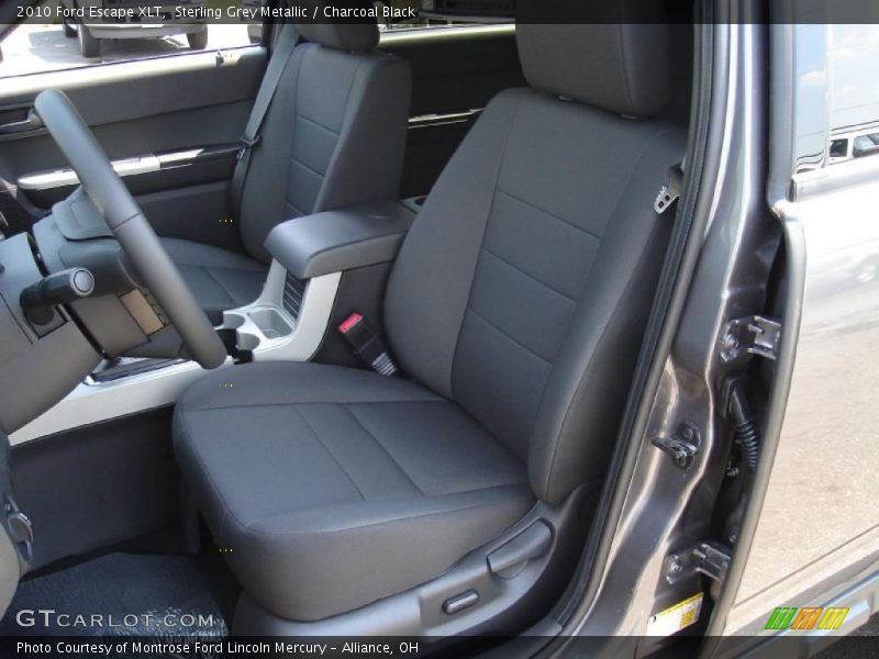 Sterling Grey Metallic / Charcoal Black 2010 Ford Escape XLT