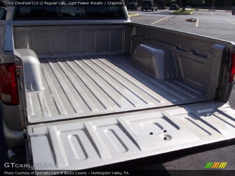 Light Pewter Metallic / Graphite 2003 Chevrolet S10 LS Regular Cab