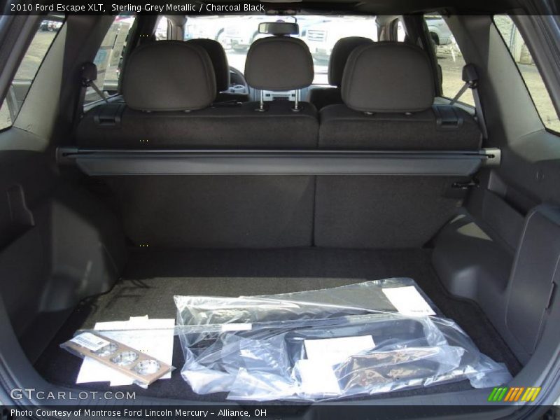 Sterling Grey Metallic / Charcoal Black 2010 Ford Escape XLT