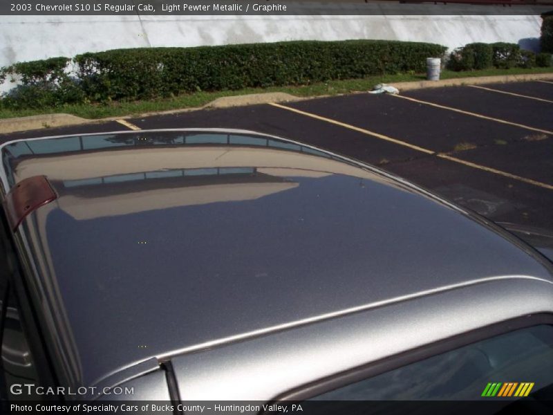 Light Pewter Metallic / Graphite 2003 Chevrolet S10 LS Regular Cab