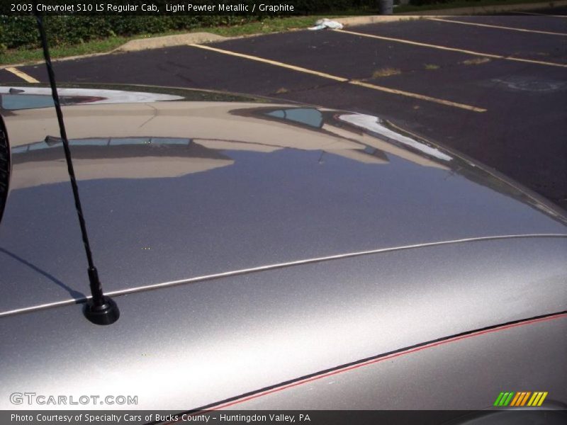 Light Pewter Metallic / Graphite 2003 Chevrolet S10 LS Regular Cab