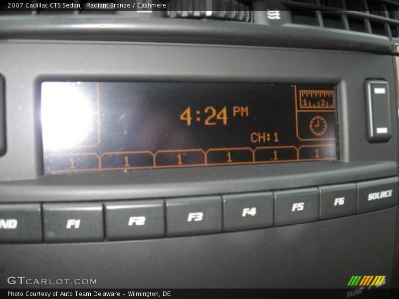 Radiant Bronze / Cashmere 2007 Cadillac CTS Sedan