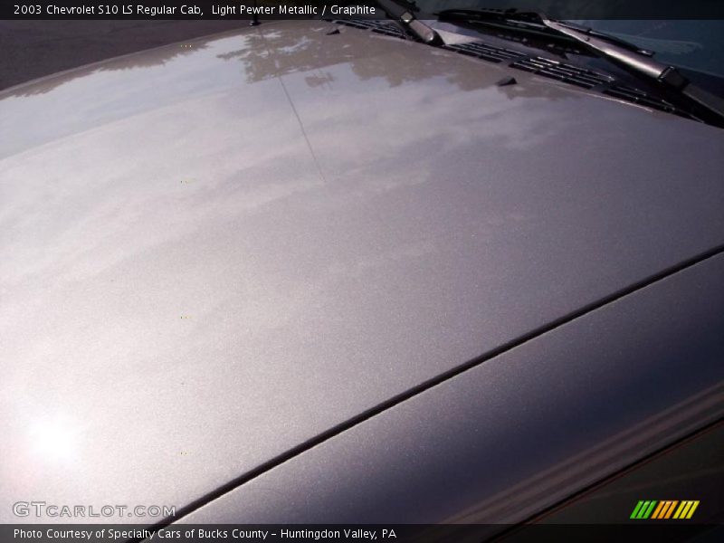 Light Pewter Metallic / Graphite 2003 Chevrolet S10 LS Regular Cab