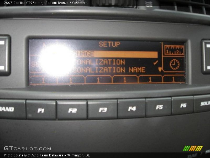 Radiant Bronze / Cashmere 2007 Cadillac CTS Sedan