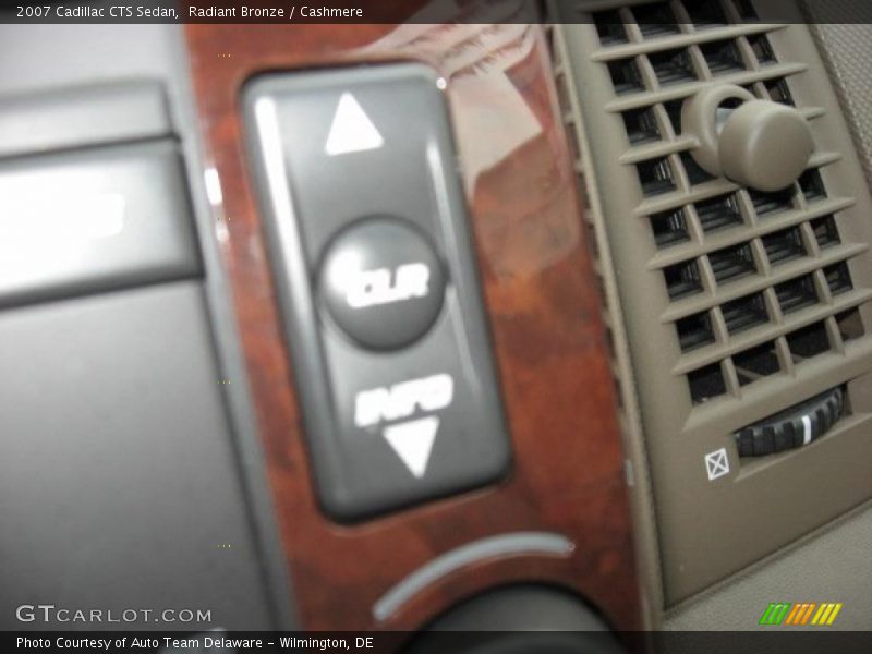 Radiant Bronze / Cashmere 2007 Cadillac CTS Sedan