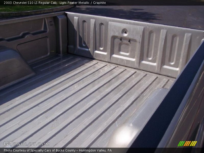 Light Pewter Metallic / Graphite 2003 Chevrolet S10 LS Regular Cab