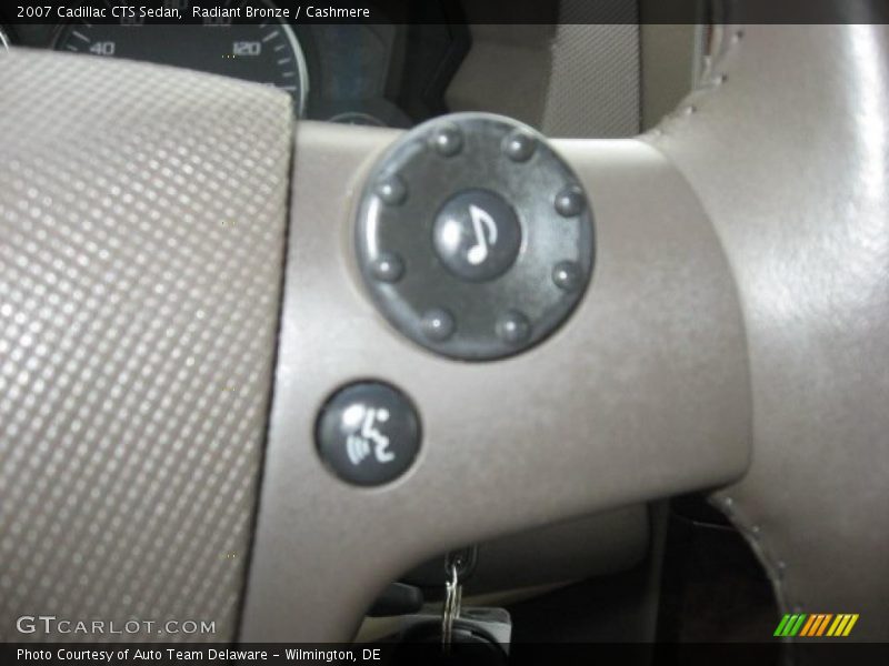 Radiant Bronze / Cashmere 2007 Cadillac CTS Sedan