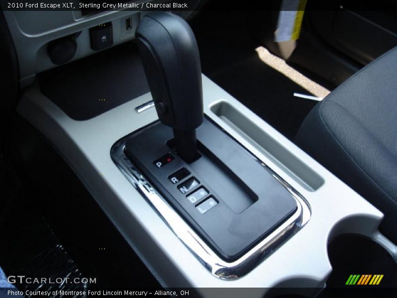 Sterling Grey Metallic / Charcoal Black 2010 Ford Escape XLT