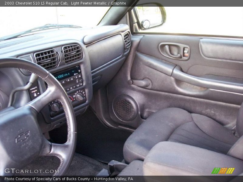 Light Pewter Metallic / Graphite 2003 Chevrolet S10 LS Regular Cab