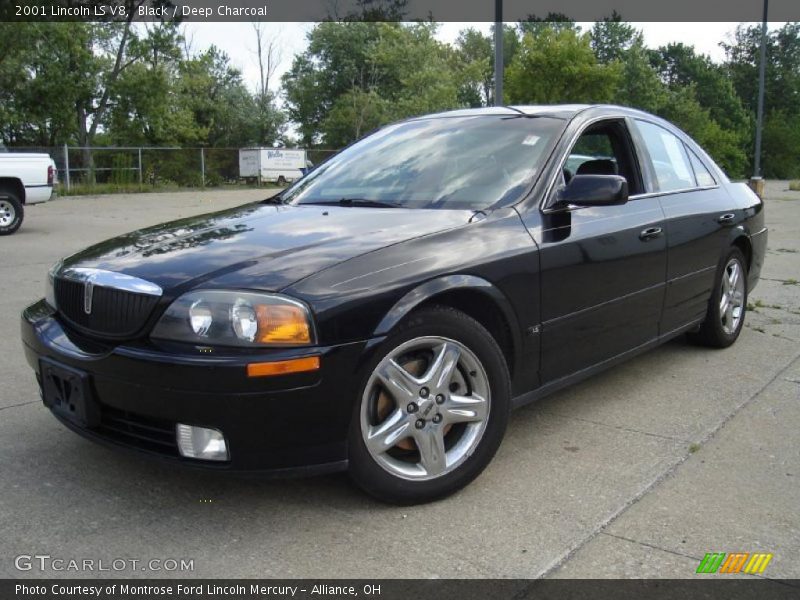 Black / Deep Charcoal 2001 Lincoln LS V8