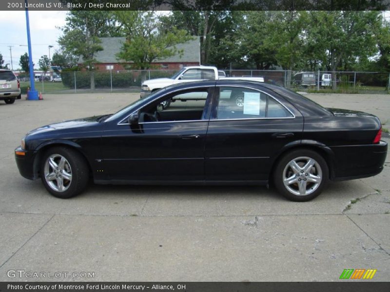 Black / Deep Charcoal 2001 Lincoln LS V8