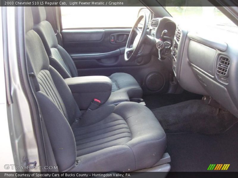 Light Pewter Metallic / Graphite 2003 Chevrolet S10 LS Regular Cab