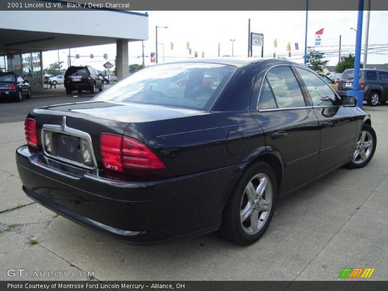 Black / Deep Charcoal 2001 Lincoln LS V8