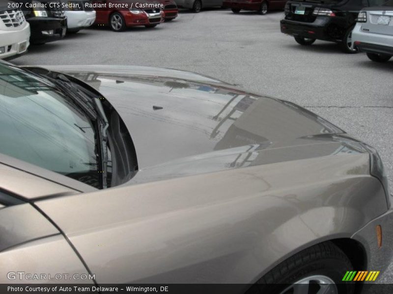 Radiant Bronze / Cashmere 2007 Cadillac CTS Sedan