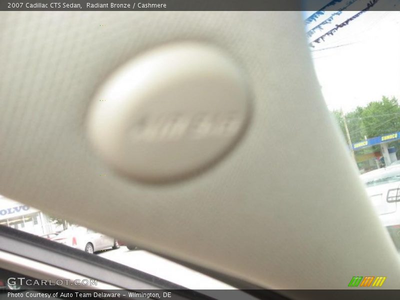 Radiant Bronze / Cashmere 2007 Cadillac CTS Sedan