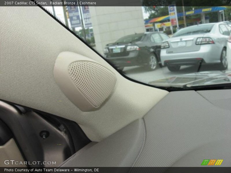 Radiant Bronze / Cashmere 2007 Cadillac CTS Sedan