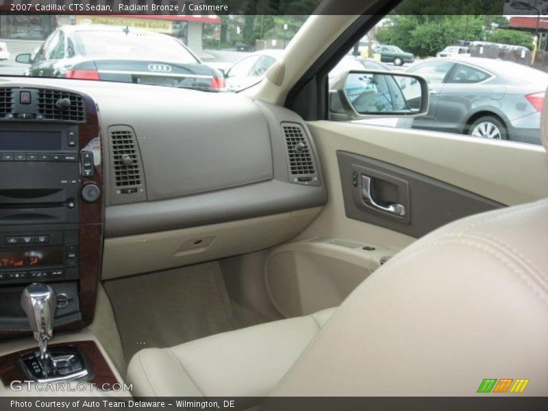 Radiant Bronze / Cashmere 2007 Cadillac CTS Sedan
