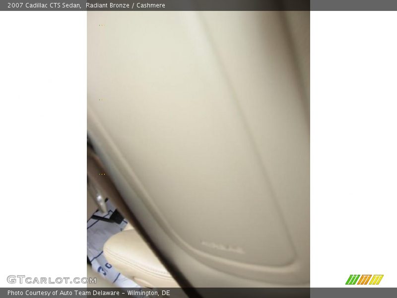 Radiant Bronze / Cashmere 2007 Cadillac CTS Sedan