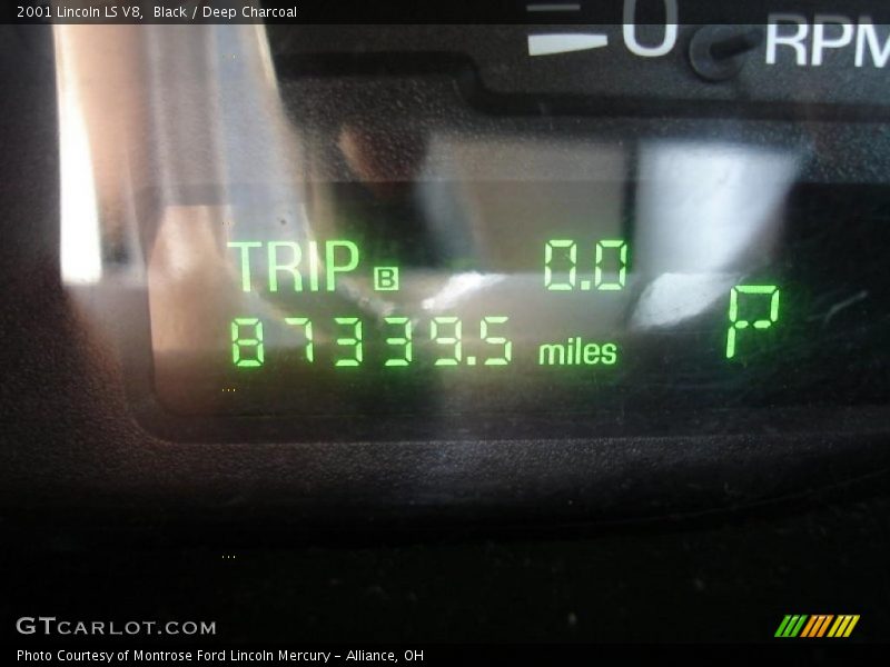 Black / Deep Charcoal 2001 Lincoln LS V8