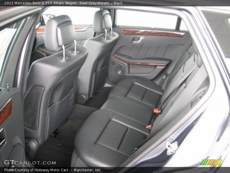 Steel Grey Metallic / Black 2011 Mercedes-Benz E 350 4Matic Wagon