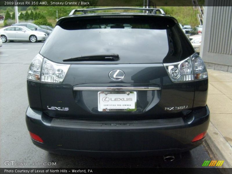 Smokey Granite / Black 2009 Lexus RX 350 AWD