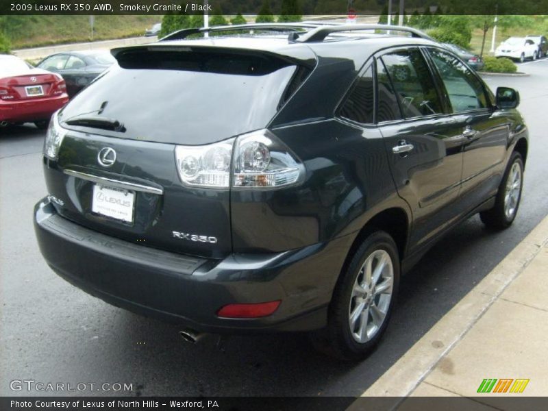 Smokey Granite / Black 2009 Lexus RX 350 AWD