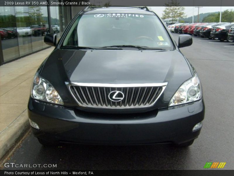 Smokey Granite / Black 2009 Lexus RX 350 AWD