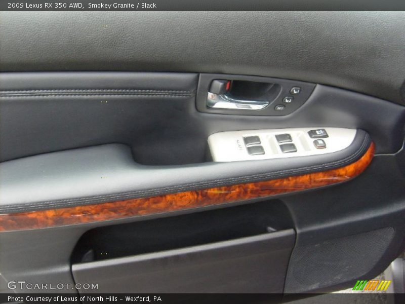 Smokey Granite / Black 2009 Lexus RX 350 AWD