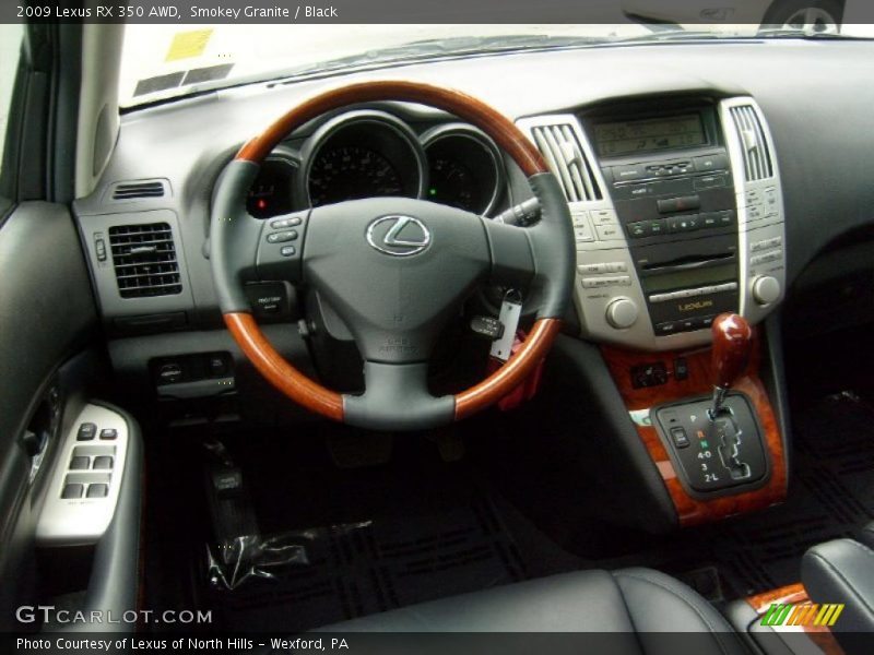 Smokey Granite / Black 2009 Lexus RX 350 AWD